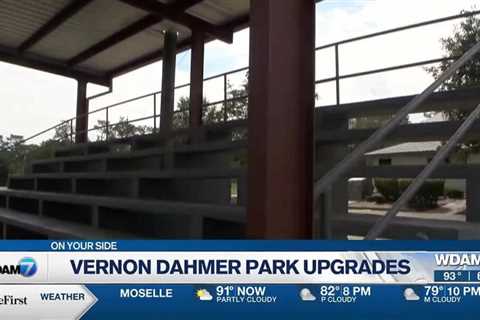 Upgrades arrive at Vernon Dahmer Park