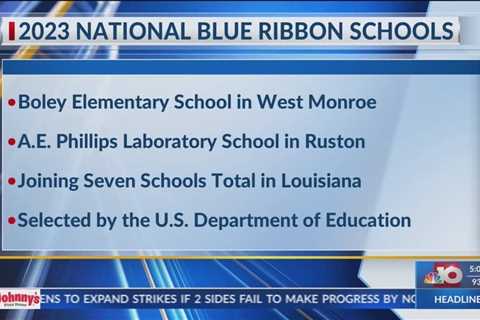 2 NELA schools earn 2023 National Blue Ribbon