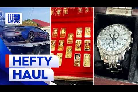 Over $7m worth of luxury cars seized during police raid over unexplained wealth