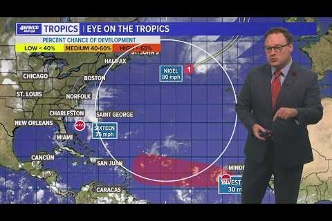 Weather: Tropical impacts to East Coast