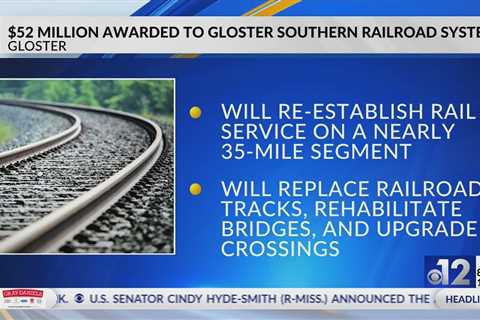 $52 million grant to revive Gloster rail service