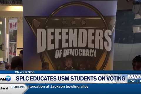 SPLC educates USM students on voting