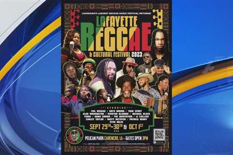 Lafayette Reggae & Cultural Festival returns to Pelican Park