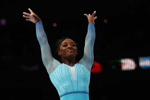 Simone Biles just made history by landing the Yurchenko double pike, with the vault to be named..