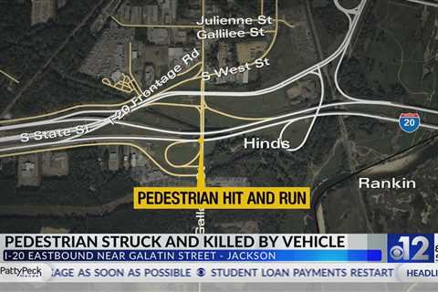 Man hit, killed on I-20 in Jackson