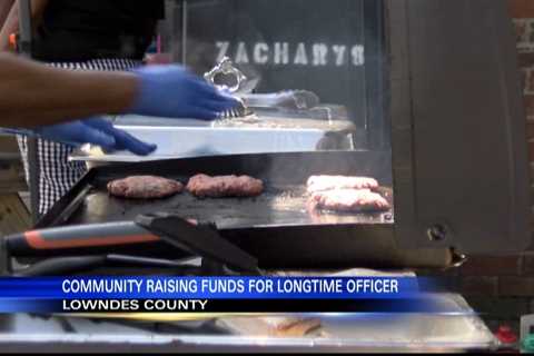 Lowndes County community holds fundraiser for corrections officer