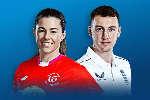 England’s Harry Brook and Tammy Beaumont named Professional Cricketers’ Association Players of the..