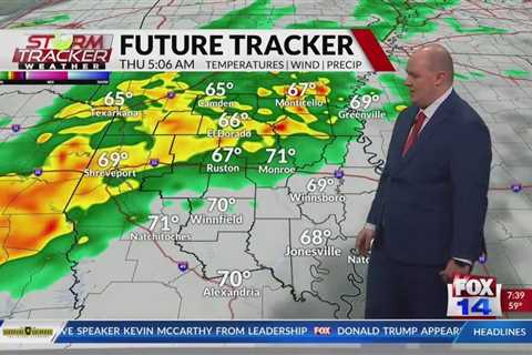 “Rain Returning” Morning Forecast – Tuesday, Oct. 3rd