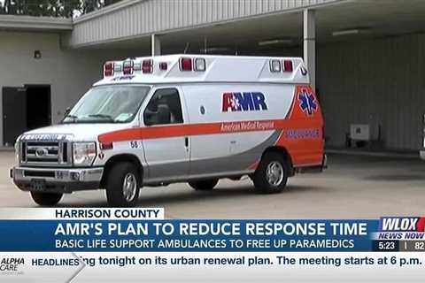 AMR develops new plan to reduce response time