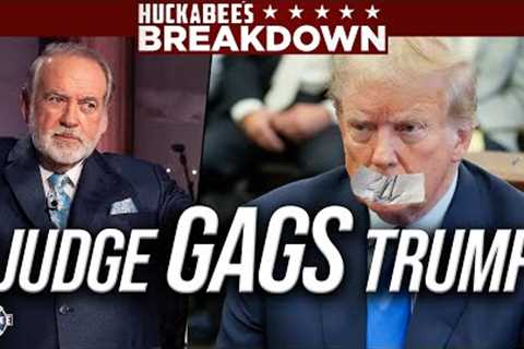 Judge GAGS Trump on Day 2 of New York Fraud Trial + McCarthy is OUSTED | Breakdown | Huckabee