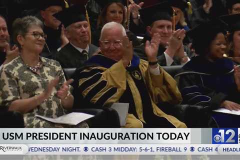 Joseph Paul inaugurated as USM’s 11th president