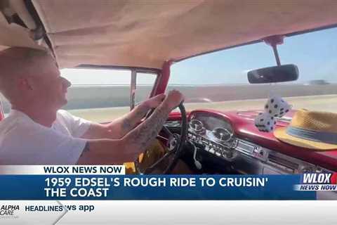 Despite a long journey, this 1959 Edsel was destined to ride at Cruisin’ the Coast