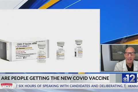 Are people getting the new COVID vaccine?