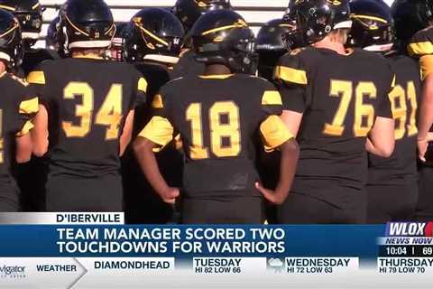 D’Iberville team manager scores twice during JV game vs. St. Martin