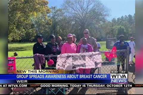 Weir first responders show support for breast cancer survivors