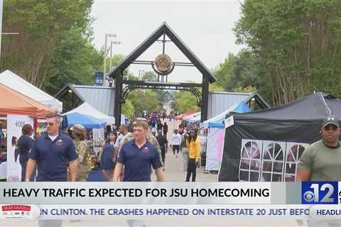 Heavy traffic expected in Jackson this weekend