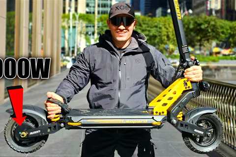 New 1000W Compact Electric Scooter Ausom Leopard