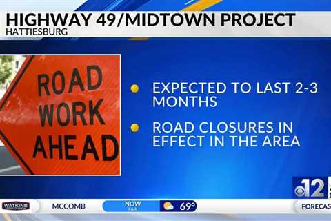 Phase Three of Midtown Road project underway in Hattiesburg