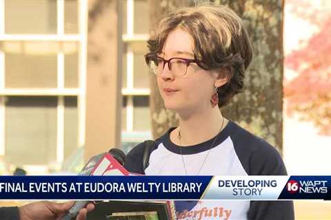 Book sale precedes demolition of Eudora Welty Library