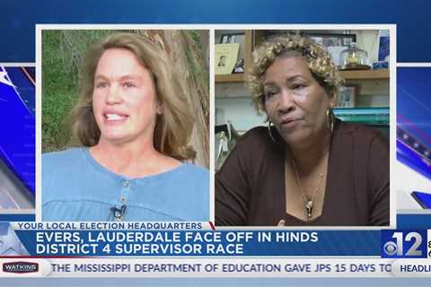 Evers, Lauderdale face off in Hinds County District 4 supervisor race