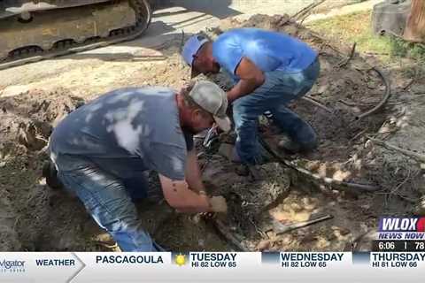 Pascagoula working to install new water lines