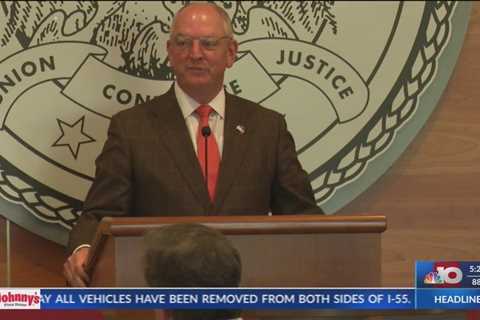 Governor John Bel Edwards attends Ruston-Lincoln Chamber of Commerce