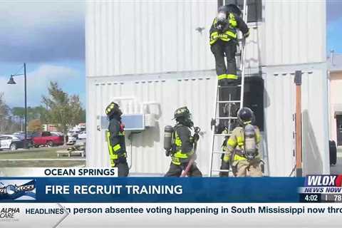 Ocean Springs Fire Department holds fire recruit training