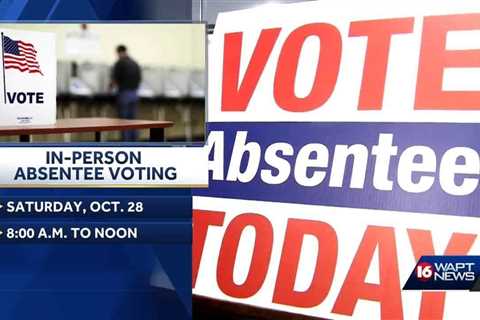 Absentee voting Saturday