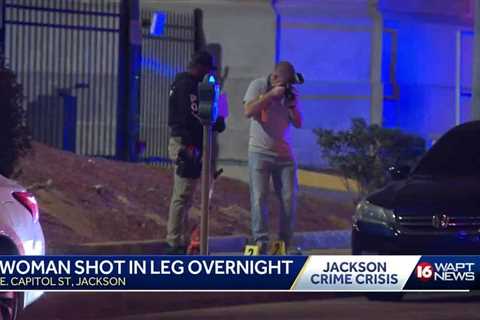 Woman shot in downtown Jackson