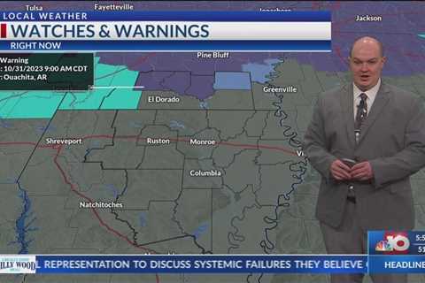 Morning Forecast – Monday, Oct. 30th