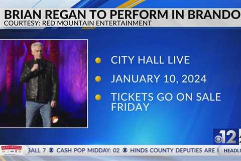 Brian Regan to perform at City Hall Live