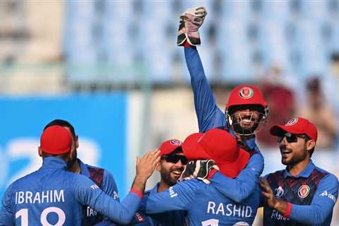 Afghanistan keeps Cricket World Cup semifinal hopes alive with win over Netherlands