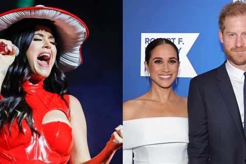 Prince Harry & Meghan Markle Attend Katy Perry’s Vegas Show Following Her Coronation Performance |..