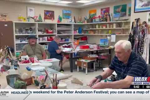 Armed Forces Retirement Home veterans find creative outlets post-service