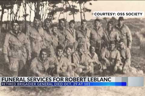 Acadiana war hero Robert LeBlanc laid to rest in Abbeville