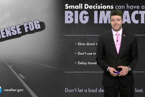 Meteorologist Trey Tonnessen: “Fog Horn” 10PM Forecast