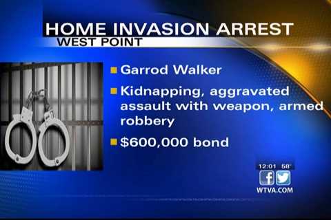 One arrested, two sought in West Point home invasion