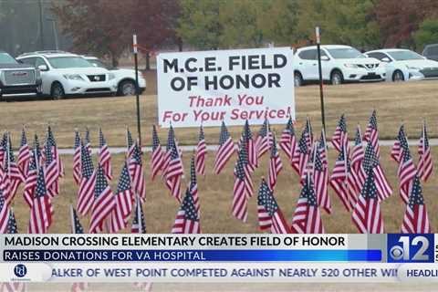 Madison school creates Field of Honor for veterans