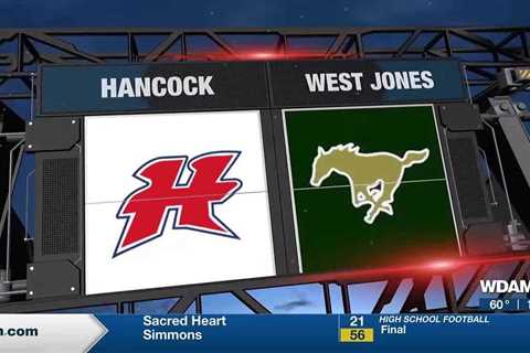 11/10 Highlights: Hancock v. West Jones