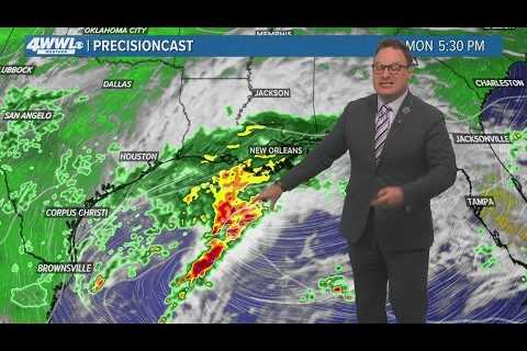 Weather: Light rain to continue overnight, Tuesday