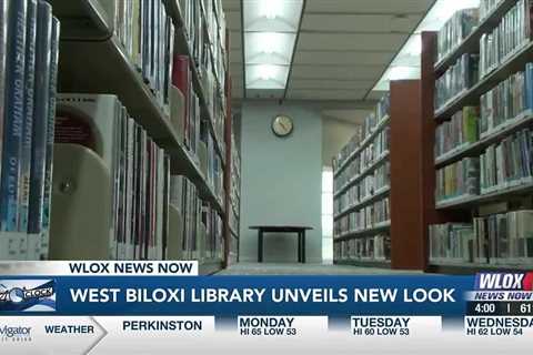 West Biloxi Library unveils new look