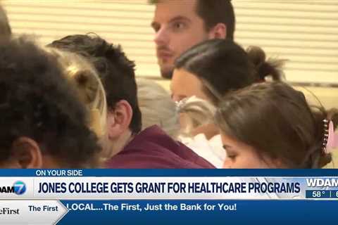 Jones College gets grant for healthcare programs