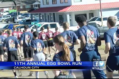 11th Egg Bowl Run held Sunday in Calhoun City