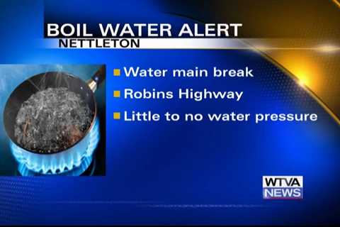 Nettleton issues boil water alert on Tuesday