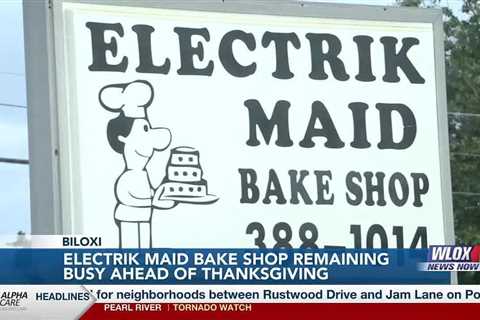 Electrik Maid Bake Shop remaining busy ahead of Thanksgiving