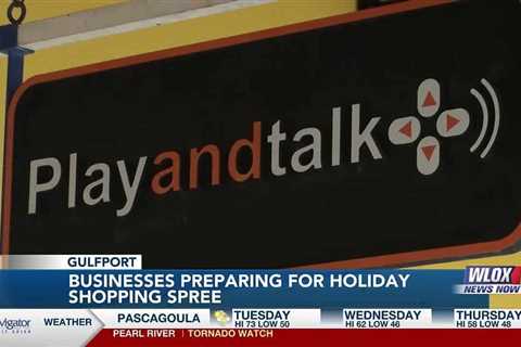 Businesses preparing for holiday shopping spree