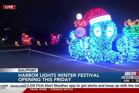 LIVE: Gulfport Harbor Lights Winter Festival set to open Friday