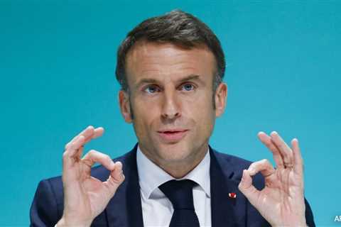 “Total Destruction” Of Hamas Would Mean “War Will Last 10 Years”: Emmanuel Macron