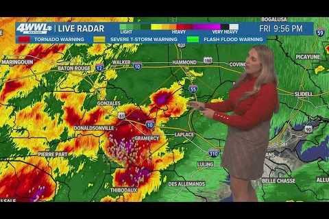 New Orleans Weather: Tornado and flood watch overnight