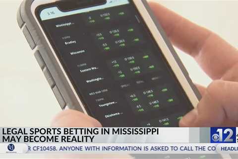 Mississippi lawmakers could consider online sports betting